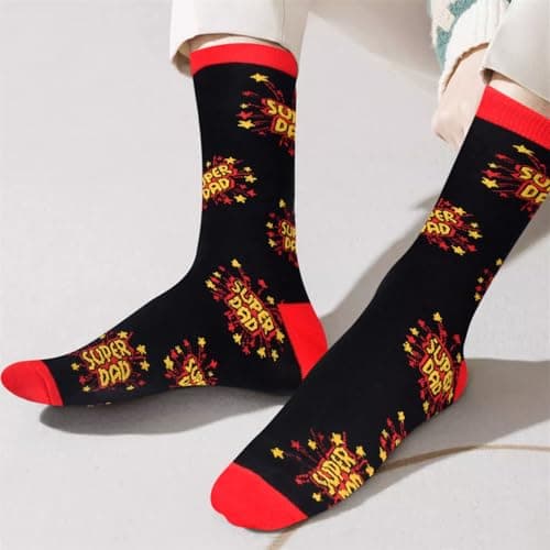 Birthday Gifts for Dad,Fathers Day Dad Gifts from Daughter Son Kids Wife,Funny Socks Christmas Gifts,Stocking Stuffers