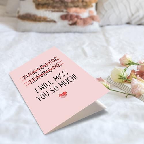 Spercy Coworker Leaving Card, Friend Moving Card, Going Away Gift for Colleague, Farewell Gifts for Work Bestie