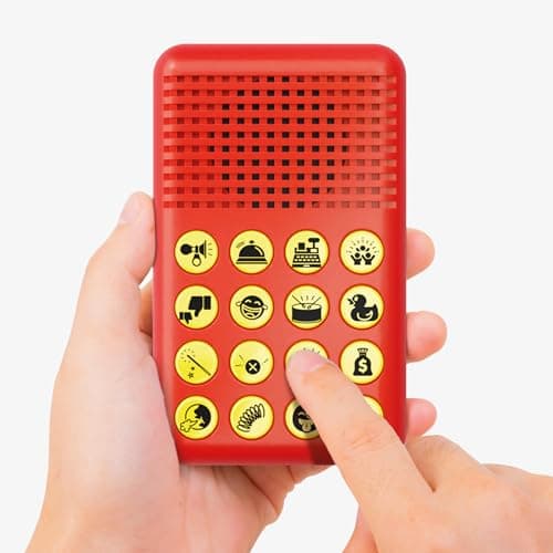 KNUCKLHEAD Sound Effects Machine - 16 Hilarious Sounds - Stocking Stuffer - Boys Prank Gifts for Kids- 6 7 8 9 10 Year Old Boy Gifts - Fun Boys Toys for Ages 8-13 - Cool Gadgets for Teens Gift