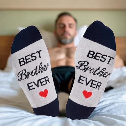 Brother Gifts from Sister - 4PCS Funny Birthday Gift for Brothers, Christmas Gift for Brother Men