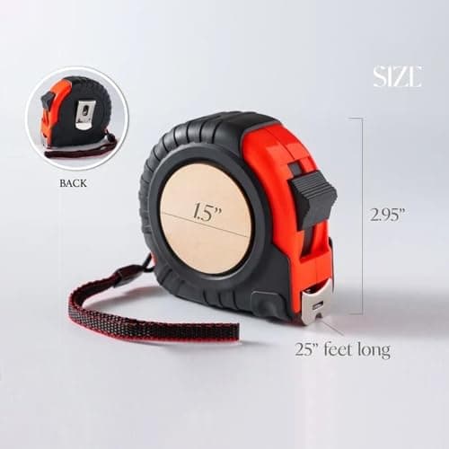 Gossby Gift for Husband, Boyfriend - I Love Building A Life with You Tape Measure - Christmas, Valentines, Anniversary Tool Gift for Him - Men Gift for Husband, Boyfriend from Wife, Girlfriend