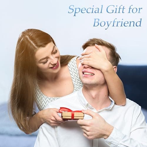 JoycuFF Mens Cuban Link Chain Necklace for Boyfriend Gold Silver Stainless Steel 6MM 10MM Hip Hop Anniversary Birthday Christmas Jewelry for Men