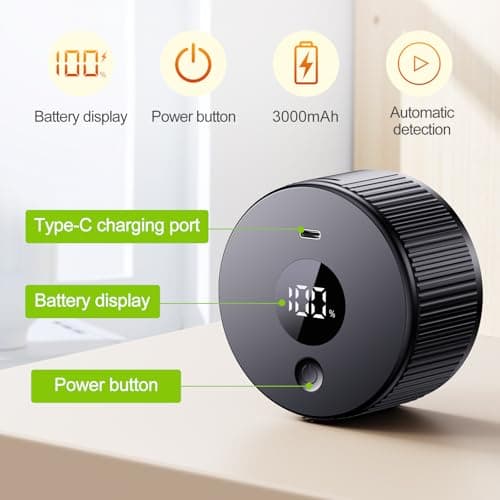 Upgraded 3-in-1 Electric Mason Jar Vacuum Sealer Kit for Mason Jars, Food Savers & Containers | Food Preservation System for Kitchen | Ideal for Canning Jams, Pickles, Dry Foods, Grains & Leftovers