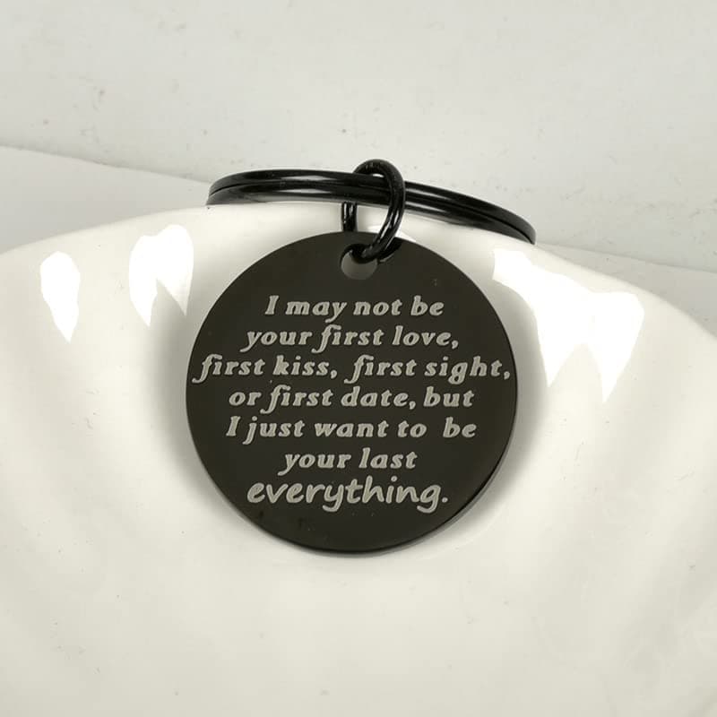 ShiQiao Spl Anniversary Birthday Gift for Couple Husband Wife Gifts Keychain for Boyfriend Keyring for BF GF Hubby Wifey