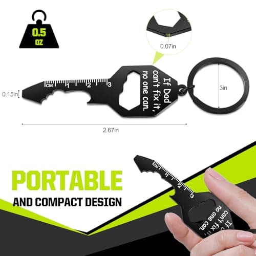 Fathers Day Dad Gifts from Daughter and Son - Multitools Mens Women Gift Ideas Hand Tools DIY Camping Accessories for Birthday Valentines Easter Christmas Stocking Stuffers for Adult Teen Boys