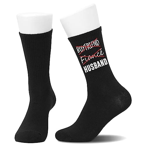 Not Boyfriend Socks, Wedding Gift, Gift For Fiance - Fiance Socks