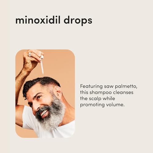 hims Thick Fix Hair Thickening Shampoo & 5% Minoxidil Treatment Serum Set - Hair Loss Treatment for Men - Moisturizing, Color Safe Shampoo & Serum - 2 Count