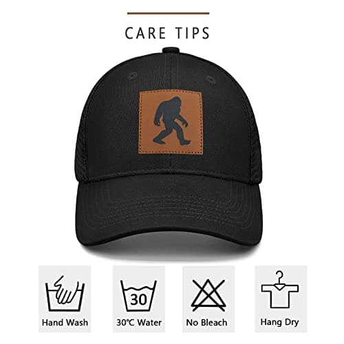 Ozrhuve Men's Hat Gifts for Dad Husband Grandpa Father's Day Christmas Birthday Gift Trucker Hat Leather Pattern Baseball Cap