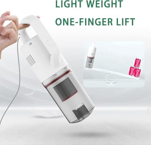 Stick Corded Handheld Vacuum Cleaner 26ft Cord Electric Broom for Pet Hair Hardwood Floor Cat Litter Cleaning