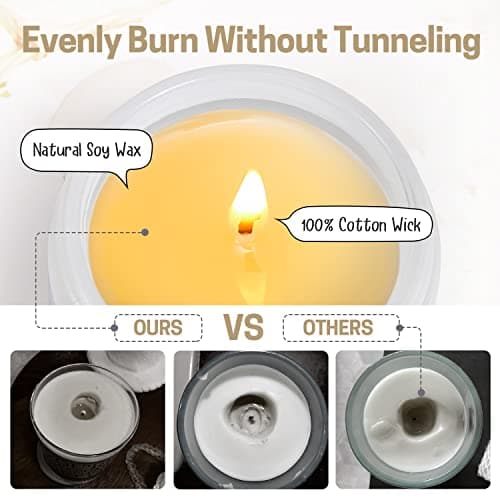 Gifts for Women Men, Unique Friendship Gift for Best Friend BFF Bestie, Funny Personalized Birthday Christmas Anniversary Present for Coworker Sister Classmate Female, Lavender Candle for Her Him