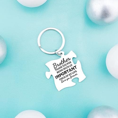 Gifts for Brother Adult Brother Keychain Gifts from Sister Big Brother Birthday Gifts For Brothers from Sisters Gift
