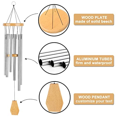 Going Away Gifts Wind Chimes, Coworkers Farewell Going Away Colleagues, Happy Farewell for Colleagues, Thank You Men Women Work Leaving, New Job Present, Co-Worker Goodbye, Gift for New Beginnings