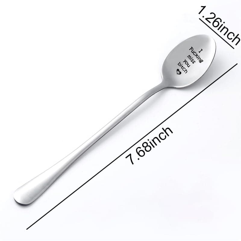 Funny Best Friend Spoon Gifts for Bestie Bff Birthday Graduation Gift for Friends Long Distance Friendship Gifts for Best Friend Moving Going Away Gift for Bff Best Friend I Miss You Gifts for Women