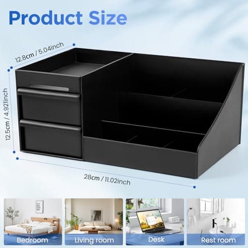 EXIN DECHEN EXIN DECHEN Cologne Organizer for Men,Cologne Stand,Shelves for Perfumes,Organizador de Perfumes,Estante para Perfumes,Dresser Organizer Countertop,Mens Bedroom Essentials,Gifts for Men