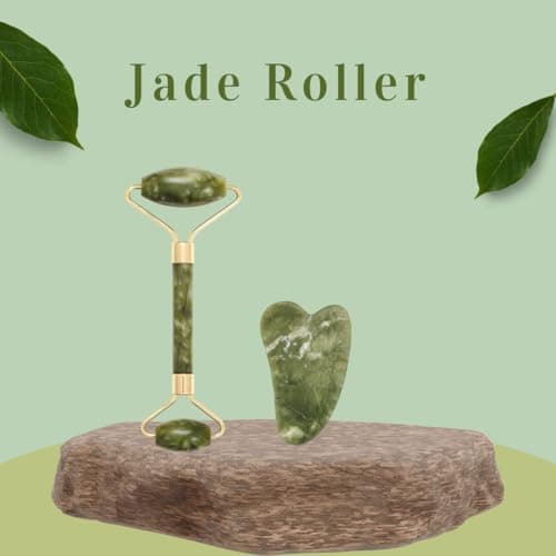 Self Care Natural Unique Organic Spa Set for Women – Eco Friendly Gift Box with Bamboo Comb, Jade Roller, Facial Sponge, Makeup Remover Pads, Headband & Bath Glove – Birthday, Relaxation Kit