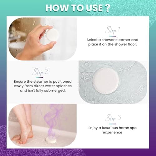 Shower Steamers Aromatherapy - Birthday Gifts for Women, 8 Pack Shower Bombs with Essential Oils, Stress Relief Home Spa Relaxation Gifts for Mom, Christmas Stocking Stuffers