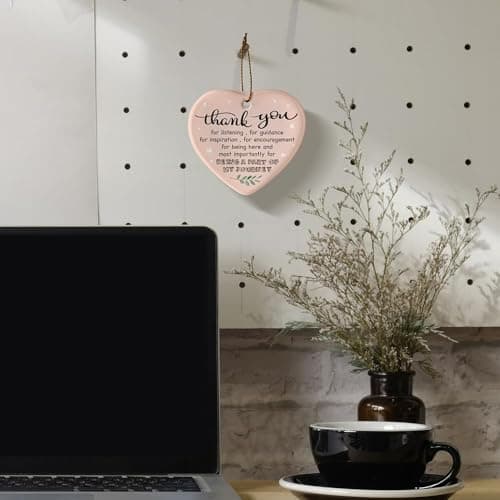 YZEXEZY Thank You Being A Part of My Journey Ornament Keepsakes- Appreciation Gifts,Thank You Gifts Farewell Gift for Women Friends Manager Coworkers Boss Teacher with Gift Box