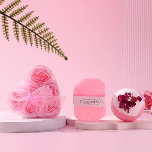 Happy Birthday Gifts for Women, Christmas Valentines Anniversary Birthday Self Care Gifts Basket Set for Women Girlfriend Her Friend Sister Wife Daughter Friend Grandma Skin Care Kit Ideal Gifts