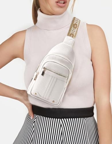 Christmas Gifts for Mom Wife Crossbody Bags Gifts for Women Birthday Gifts for Her Small Crossbody Sling Bag Fanny Pack Chest Travel Anti Theft Purse Unique Secret Santa Mothers Day Gift Ideas