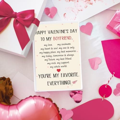 Valentines Day Gifts for Boyfriend, Mens Valentines Gifts, Valentines Day Card