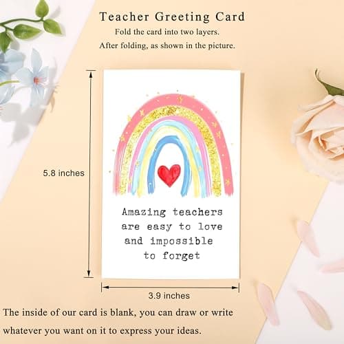 Teacher Appreciation Gifts for Women, Christmas Valentines Day Thank You Gifts for Teachers from Student, Thanksgiving Back To School Present