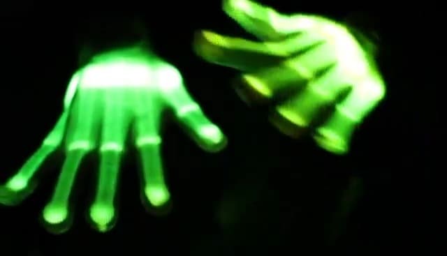 Kids Toys 12 Colors LED Gloves Cool Toys Gifts for Age 3-5 6-8 Years Old Boys Girls Halloween Costumes Light Up Gloves Stocking Stuffers Christmas Birthday Parties Gifts (1 Pairs S)