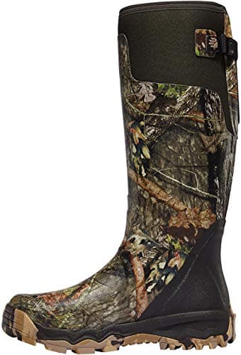 LaCrosse Alphaburly Pro 18" Hunting Boots for Men Featuring Waterproof Rubber, Adjustable Gusset, and EVA Footbed