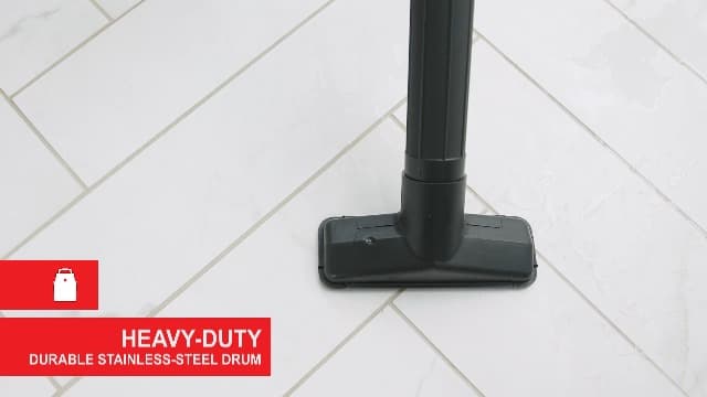 CRAFTSMAN CMXEVBE17155 10 Gallon 6.0 Peak HP Stainless Steel Wet Dry Vac, Portable Shop Vacuum Wet and Dry with Filter, Hose and Attachments for Home and Garage Use