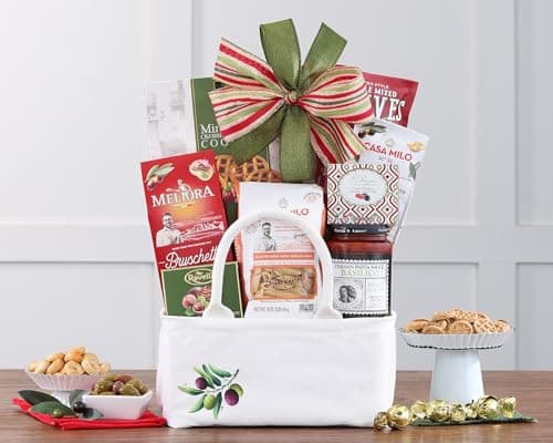 The Taste of Italy Italian Gift by Wine Country Gift Baskets Full of Italian Gourmet Ingredients Ready to Make an Italian Feast