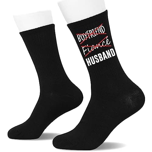 Not Boyfriend Socks, Wedding Gift, Gift For Fiance - Fiance Socks