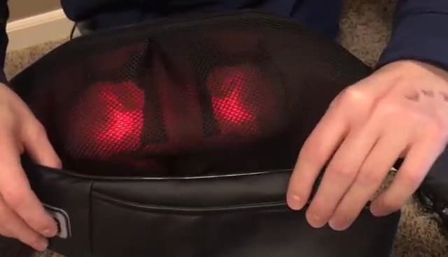 AERLANG Shiatsu Back and Neck Massager, Back Massager Deep Tissue Kneading Neck and Shoulder Massage with Heat, Electric Massage Pillow Fathers Day Gift Ideas from Daughter Son(NOT Cordless)