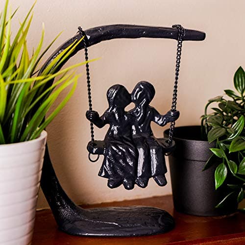 for Couple, Iron Anniversary, Marriage, Gift for Wife, Cool Engagement Gift, Wedding Anniversary Sculpture 7.5"x7"x3". Expresses Passion and Love. Gift Wrap Available