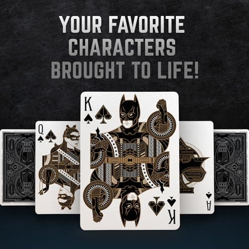 theory11 The Dark Knight Trilogy Premium Playing Cards - Officially Licensed Batman Theme Deck