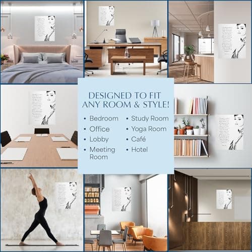 The Beauty of a Woman Wall Art Print – Famous Inspirational Quote Poster – Elegant Feminine Home Décor for Bedroom, Office, or Living Room – Meaningful Gift for Women, Mom, or Friend.11x14 Unframed