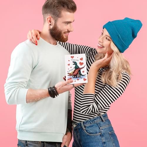 GIFTING GIGGLES Funny Romantic Greeting Card for Him or Her | Great Naughty Gift for Happy Birthday, bday, Anniversary or Valentine's Day | from Wife, Husband, boyfriend, bf, gf or Girlfriend