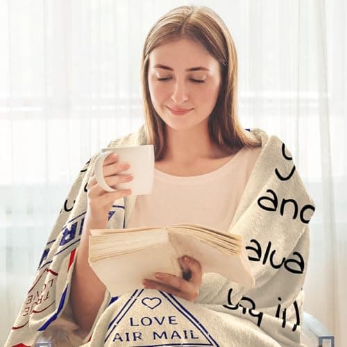 Gifts for Girlfriend Blanket Birthday Gifts for Girlfriend from Boyfriend Christmas Blanket Throw Blanket 60x50