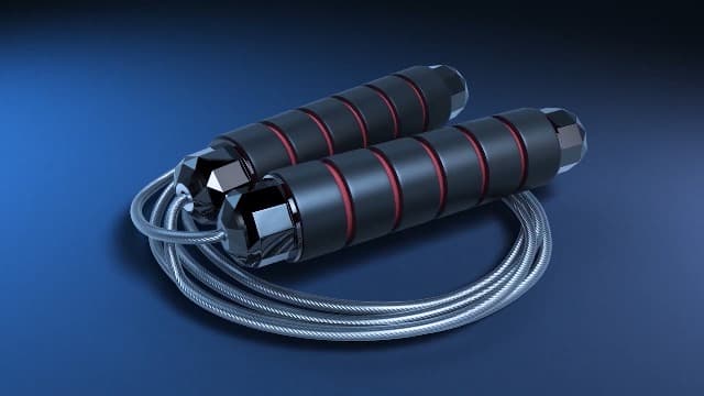 Jump Rope, Tangle-Free Rapid Speed Jumping Rope Cable with Ball Bearings for Women, Men, and Kids, Adjustable Steel Jump Rope with Foam Handles for Home Gym Exercise Fitness Workout Equipment & Slim Body