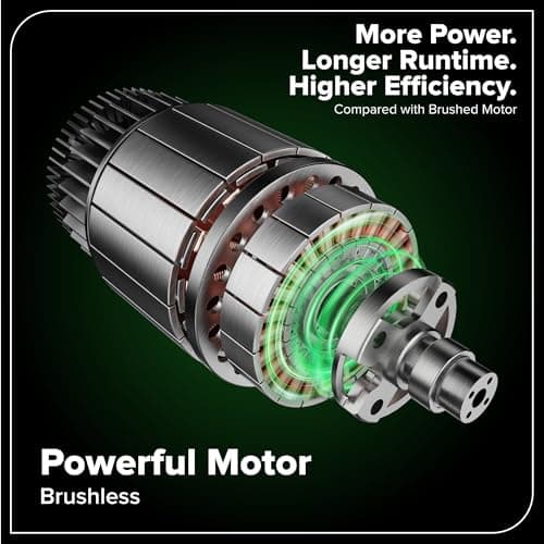 Greenworks 40V (230 MPH / 505 CFM) Cordless Brushless Leaf Blower/Vacuum with Bag, High Power, Lightweight & Quiet for Yard Debris Cleanup, Includes 5.0Ah Battery & Charger