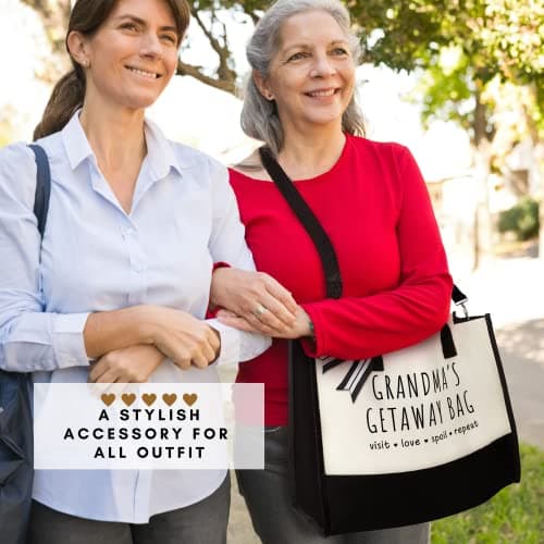 Grandma Gifts - Gifts for Grandma from Grandchildren - Canvas Tote Bag