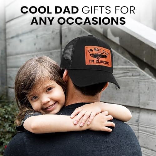 Birthday Gifts for Men Unique - Dad Birthday Gift, Gifts for Dad for Birthday, Fathers Day, Christmas - Cool Mens Gifts Ideas, Mens Birthday Gift Ideas - for Him, Grandpa, Men, Dad Hat