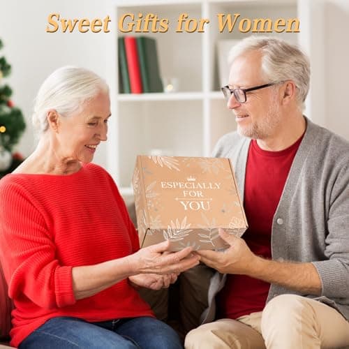 80th Birthday Gifts for Women, Cool Gifts for 80 Year Old Women, Eighty Birthday Tote Bag Glass Cup Candle Gift Basket Ideas Daughter Mom Sister Friend Wife Coworkers