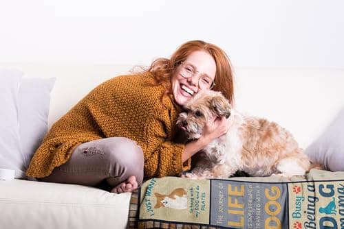 Dog Mom Gifts for Women, Dog Lovers Gifts, Presents for Dog Lovers/Moms Women, Doggie Blanket 50"x60", Presents from Doggie to Mom