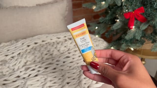 Burt's Bees Christmas Gifts - Essentials Everyday Set, 5 Travel Size Products for Stocking Stuffers - Deep Cleansing Cream, Hand Salve, Body Lotion, Foot Cream and Original Lip Balm