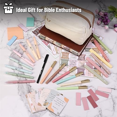 Mr. Pen- Bible Journaling Kit, Bible Study Supplies, No Bleed Bible Highlighters and Pens No Bleed