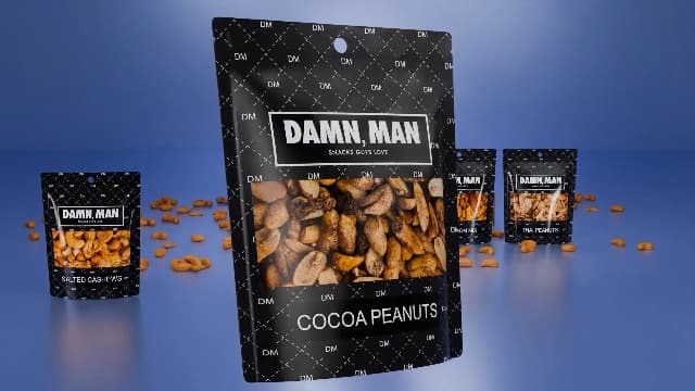 Gourmet Nut Gift Box for Men - 6 Unique Handcrafted Snacks, Ideal Gift for Dad, Birthday, or a Bold Snack Adventure