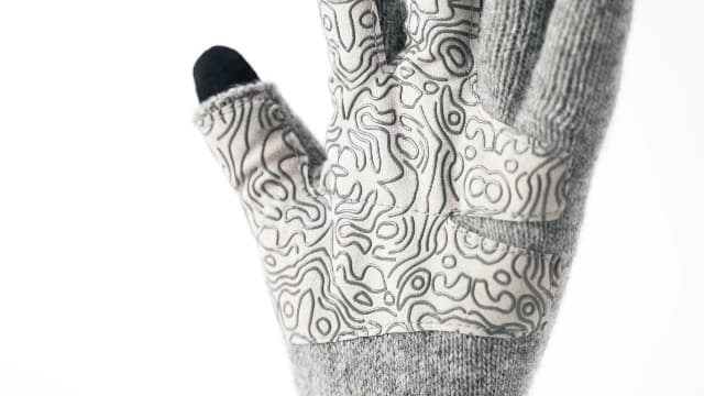 Palmyth Wool Fishing Gloves 3-Cut Fingers Warm for Men and Women Cold Weather Fingerless Gloves for Winter Fly Fishing