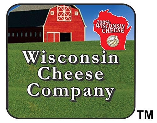 Wisconsin Cheese Company - Specialty 100% Wisconsin Cheese Block Assortment Sampler - (Pack of 7 Blocks) Cheddar, Pepper Jack, Swiss, Gouda, Salami, Smoked Cheddar & Tomato Basil | Locally Sourced | Perfect for Parties, Charcuterie Boards and Birthday Gifts | Great Birthday Gift for Cheese Lovers