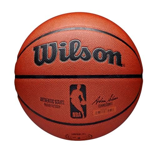 WILSON NBA Authentic Indoor/Outdoor Basketballs - Size 3, Size 6 and Size 7