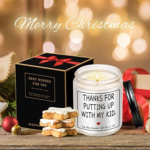 Teacher Appreciation Gifts Thank You Teacher Gifts for Women & Men Candles Present for Retired Teachers Idea for Graduation Back to School