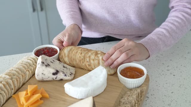 SMIRLY Charcuterie Board Set - Large Bamboo Cheese Board for Serving - House Warming Gifts New Home, Wedding & Bridal Shower Gift, Birthday Gift for Women